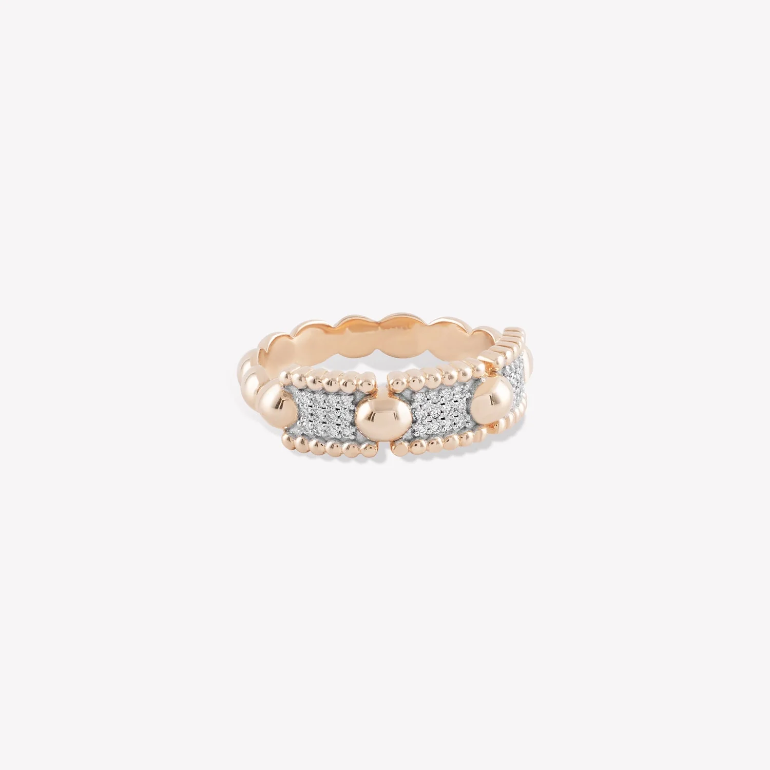Beads Pavé Ring - Image 3