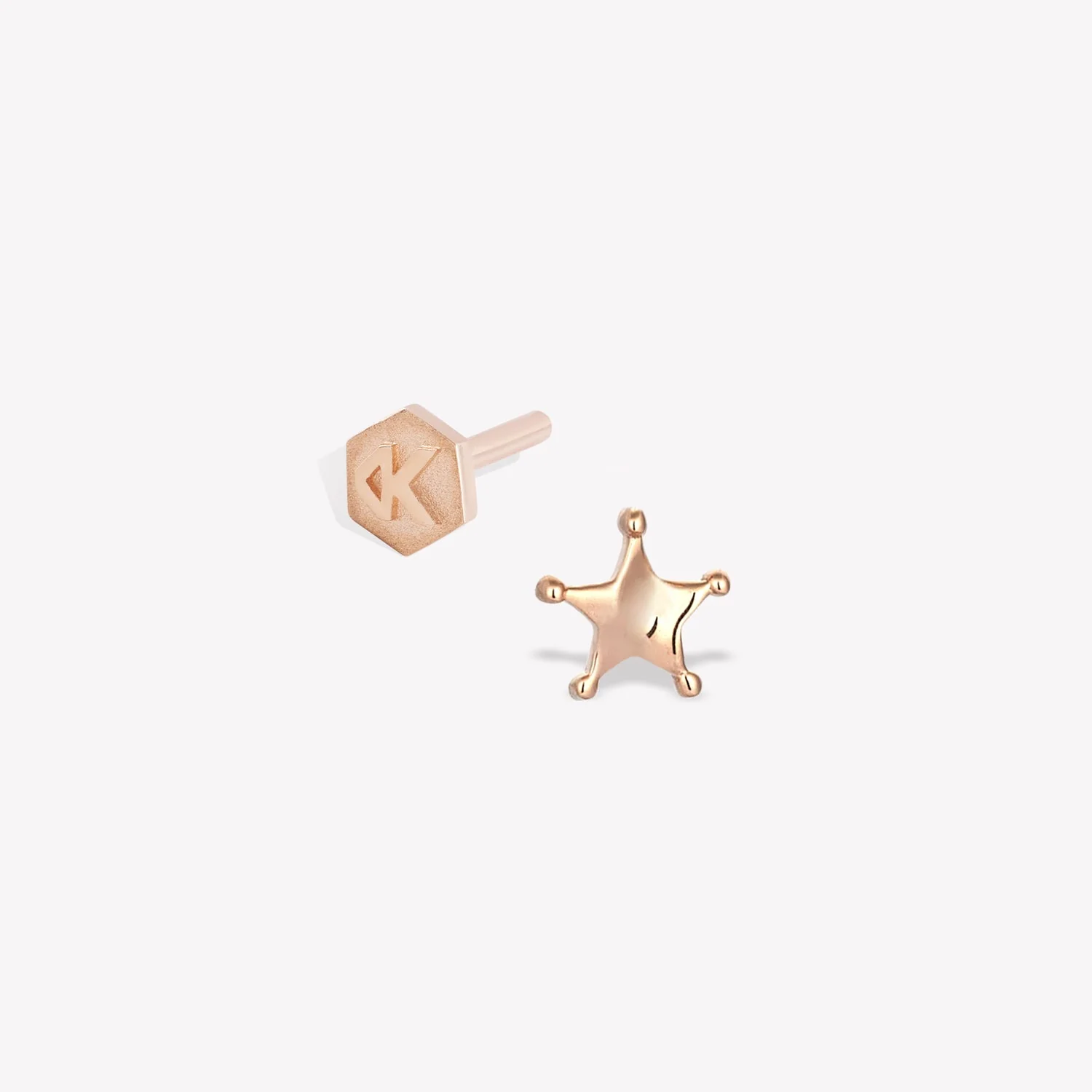 Simply Sheriff Star Stud Piercing - Image 4