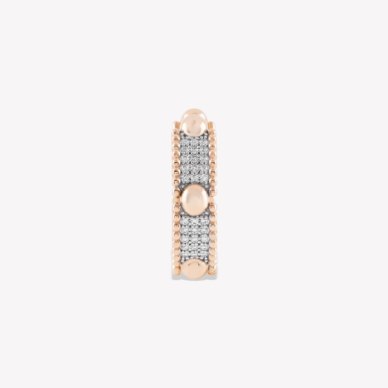 Trio Beads Hoop Earring - Image 3