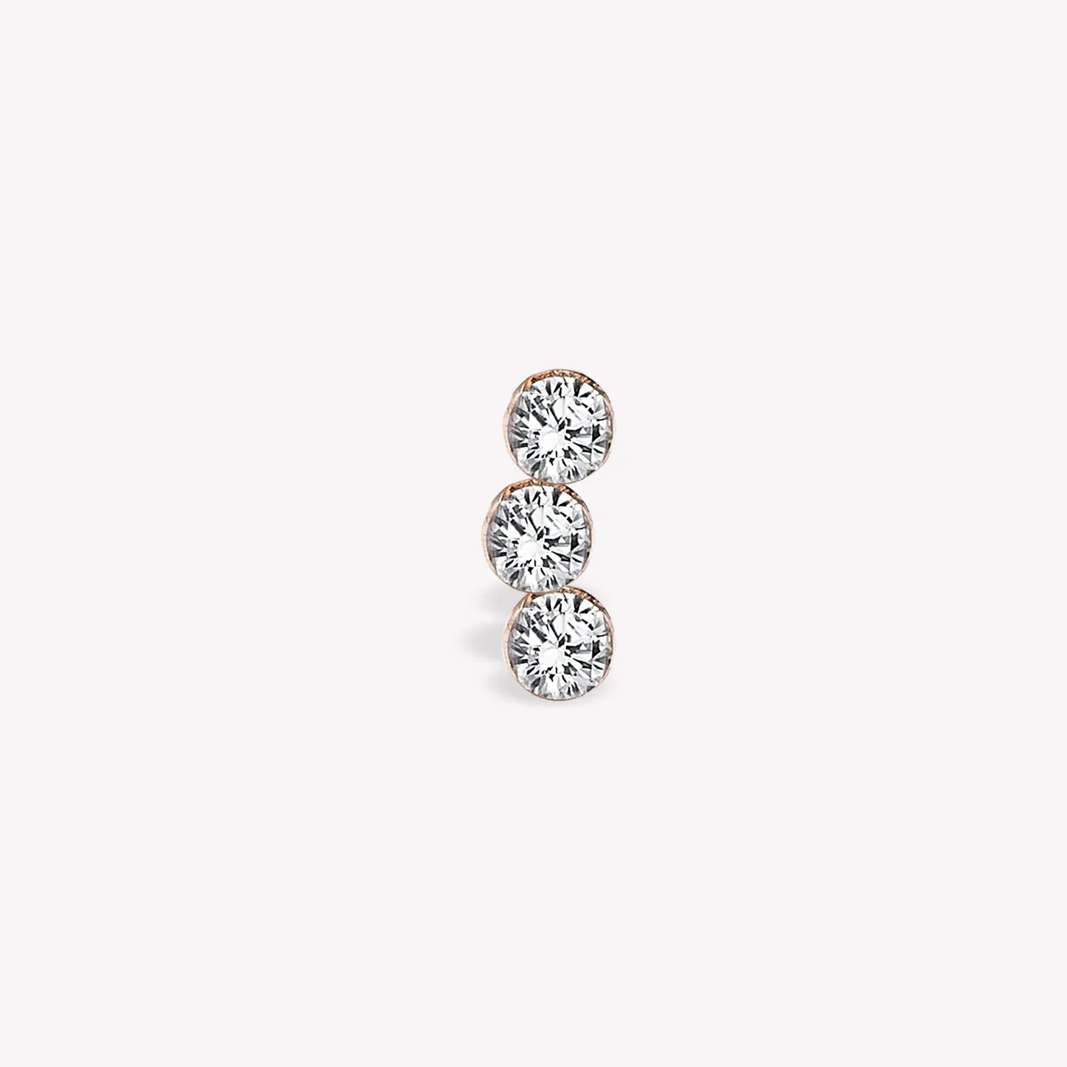 Trio Invisible Stud Piercing - Image 3
