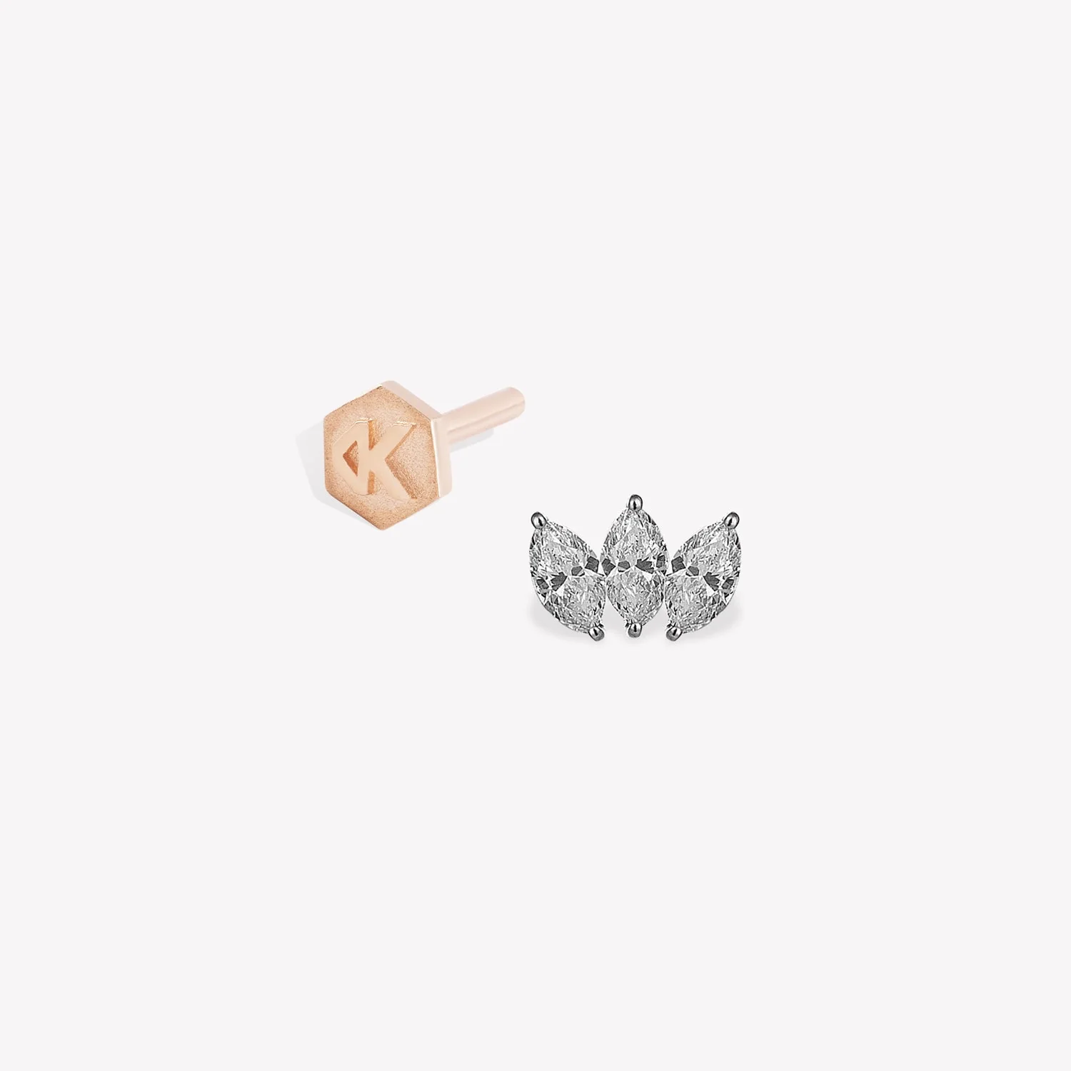 Trio Venus Drop Stud Piercing - Image 4